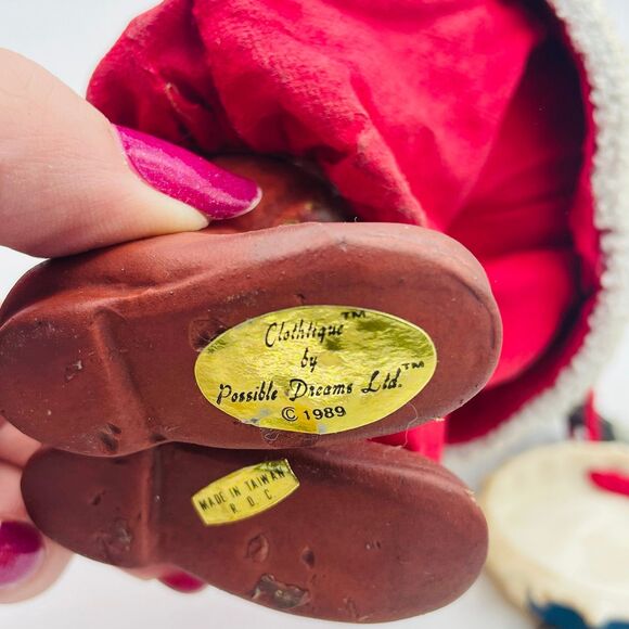 Vintage Clothique Possible Dreams Santa Claus Pepsi Cola Bottle Cap Figure 1989 - Picture 6 of 12